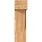 Ekena Millwork Traditional Block Smooth Bracket w/ Offset Brace, Western Red Cedar, 7 1/2"W x 18"D x 26"H BKT0806X18X26TRA05SWR - alternate 4